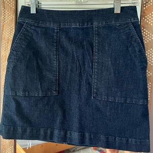 Ann Taylor LOFT Denim Mini Skirt